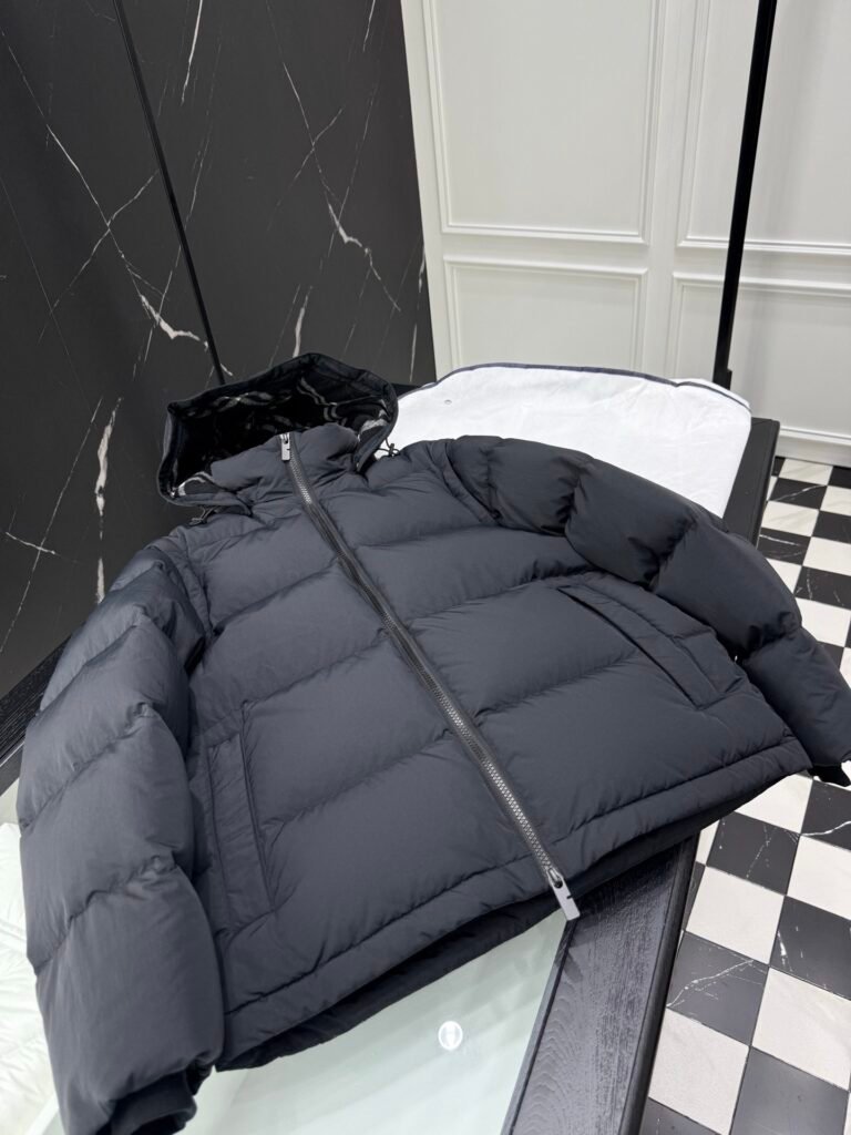 burberry pufferjack met afneembare mouwen groen (copy)