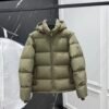 moncler maya hooded short down olijf groen (copy)