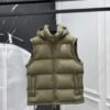 moncler maya hooded short down olijf groen (copy)