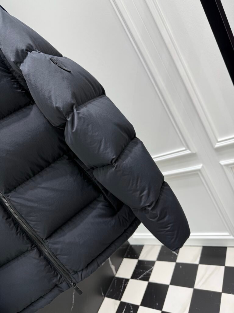 burberry pufferjack met afneembare mouwen groen (copy)