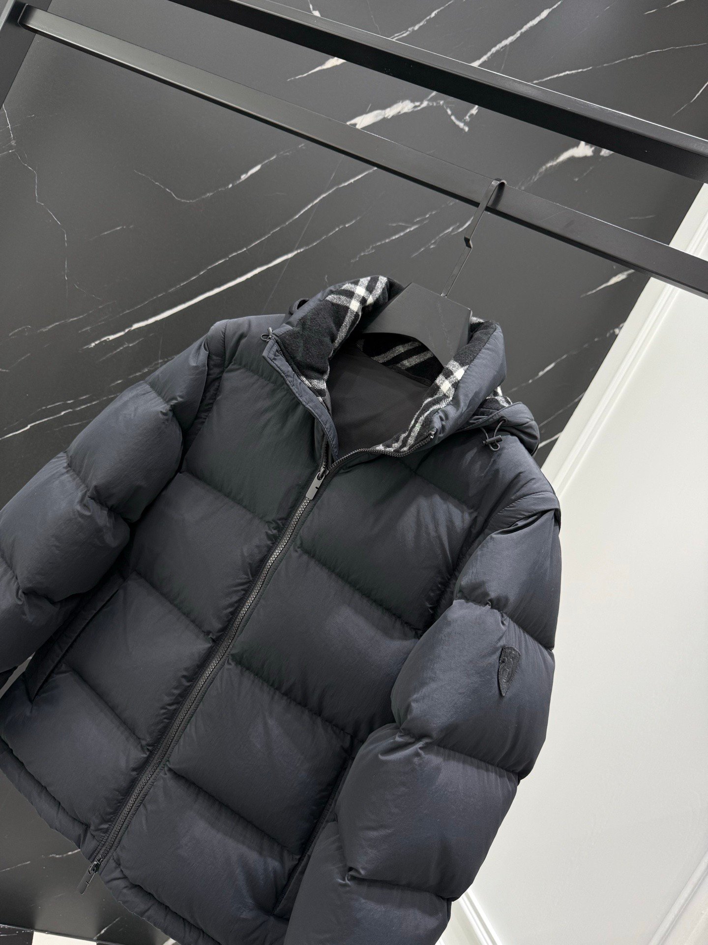 burberry pufferjack met afneembare mouwen groen (copy)