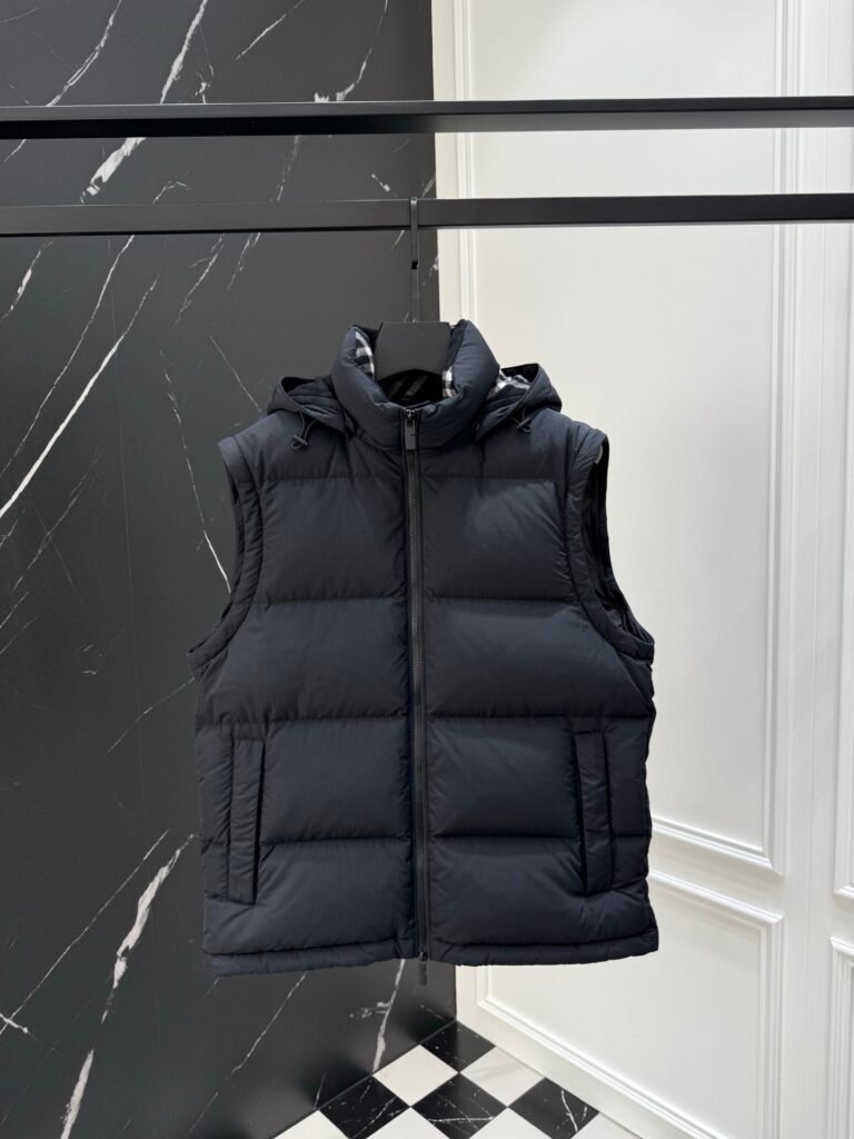 burberry pufferjack met afneembare mouwen groen (copy)