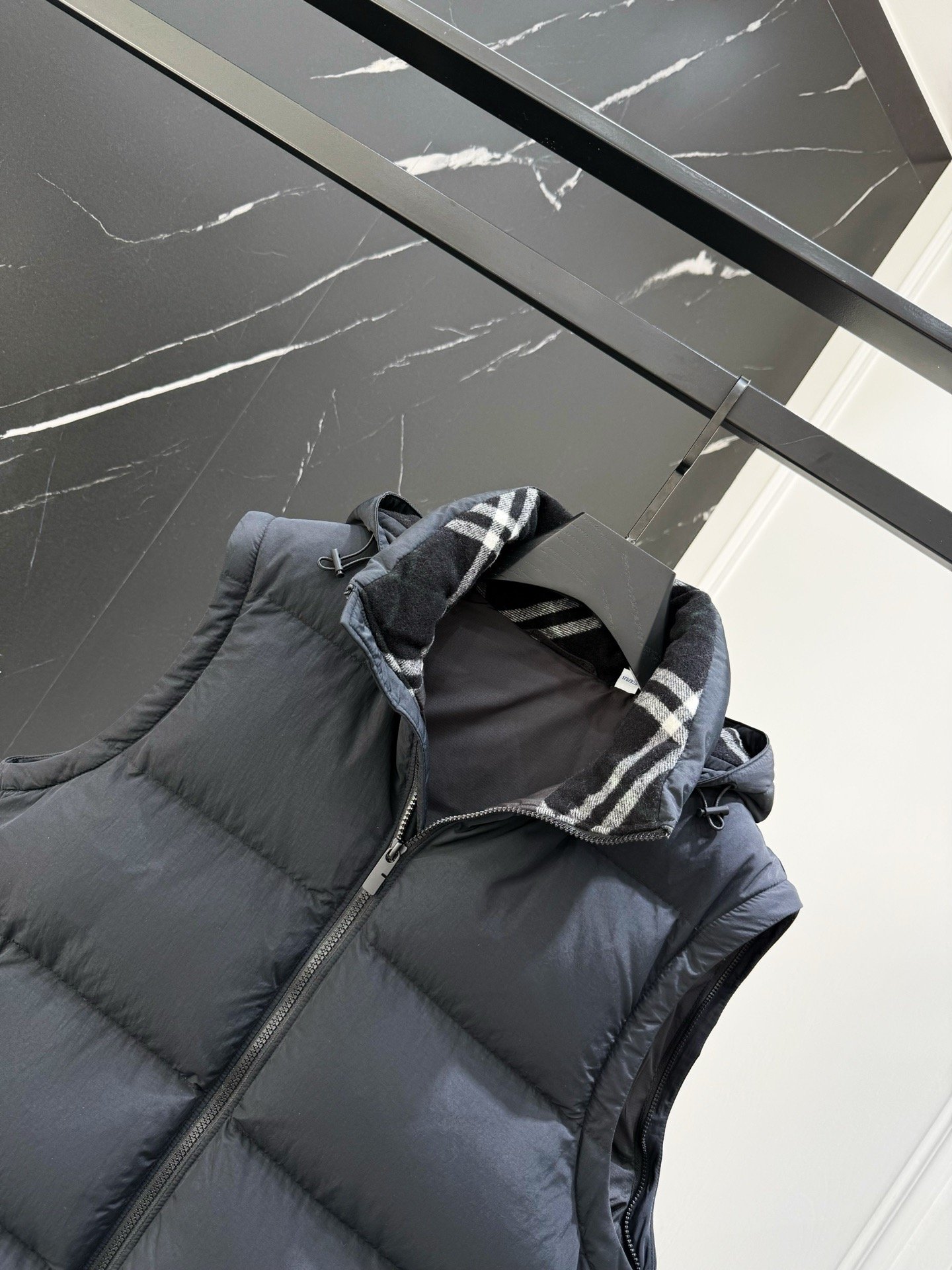 burberry pufferjack met afneembare mouwen groen (copy)