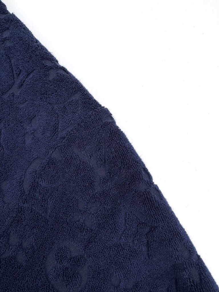 louis vuitton monogram french terry zip vest zwart (copy)