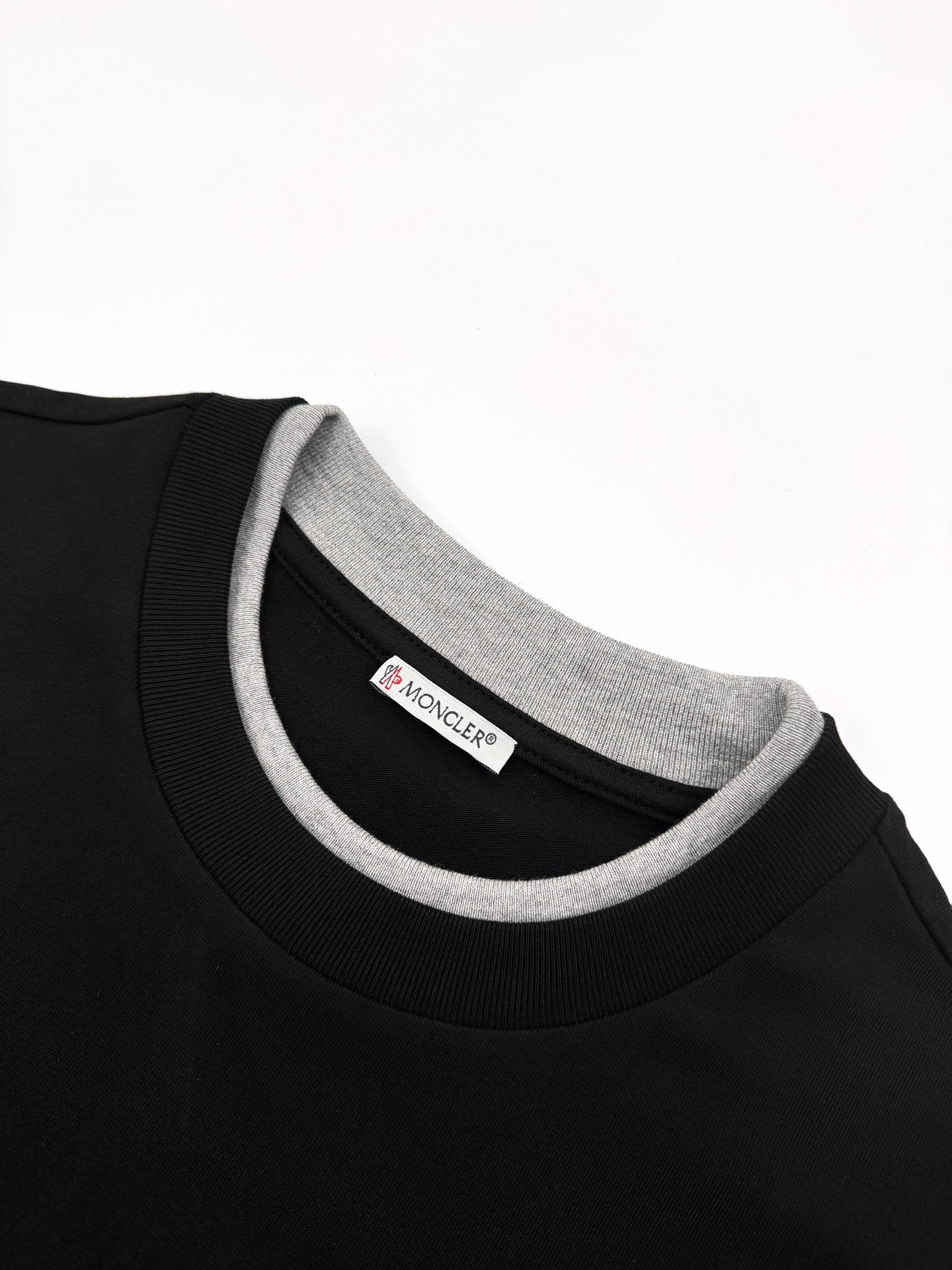 moncler archivo t shirt blauw