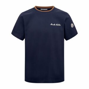 moncler archivo t shirt blauw