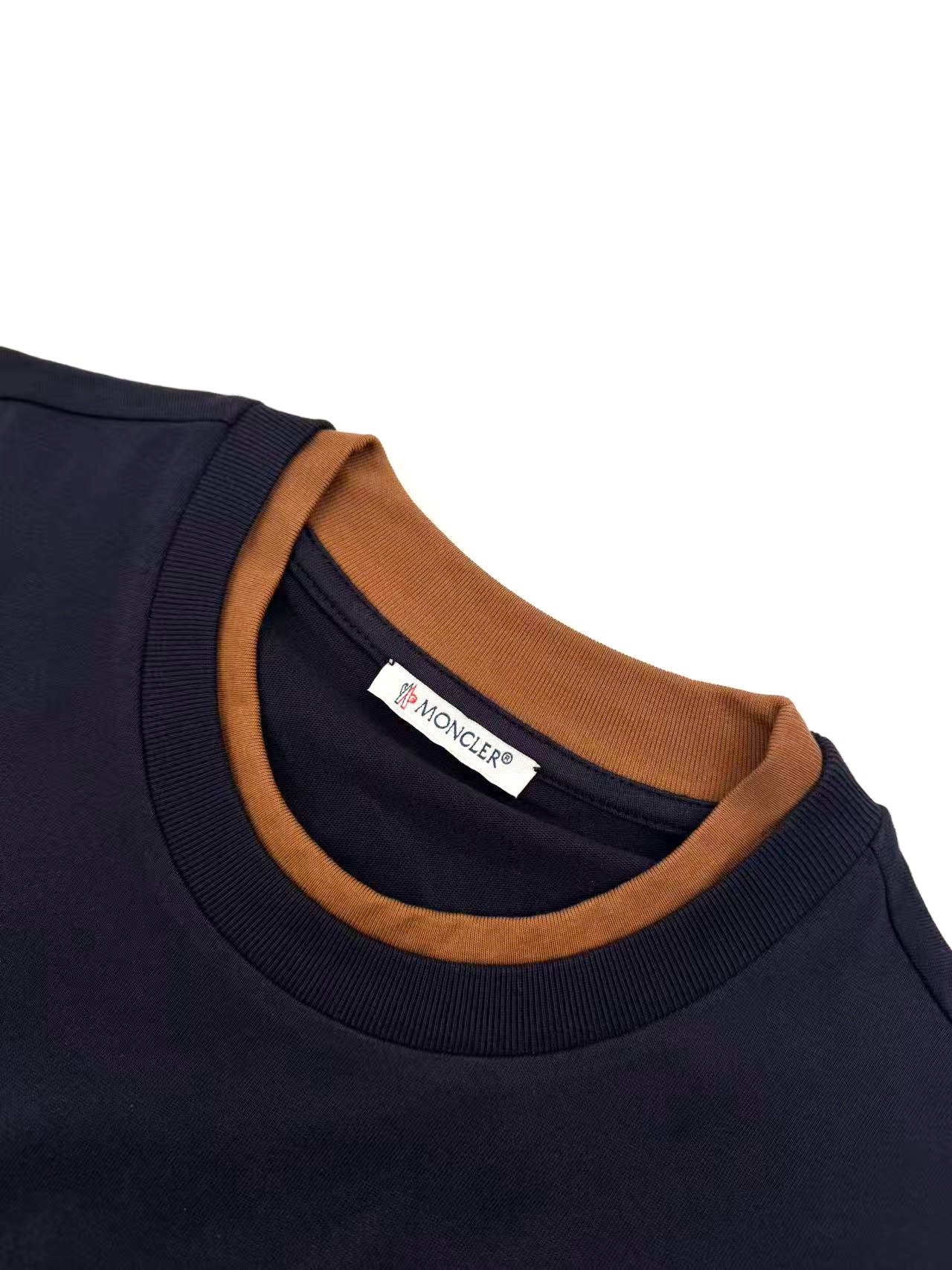 moncler archivo t shirt blauw