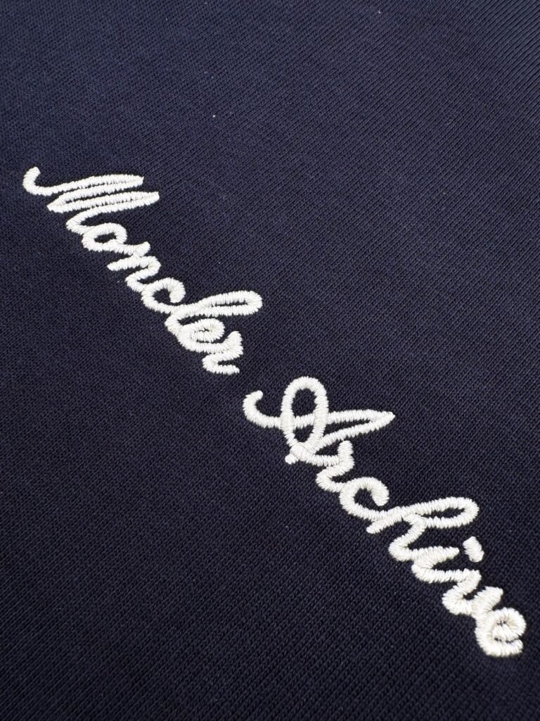 moncler archivo t shirt blauw