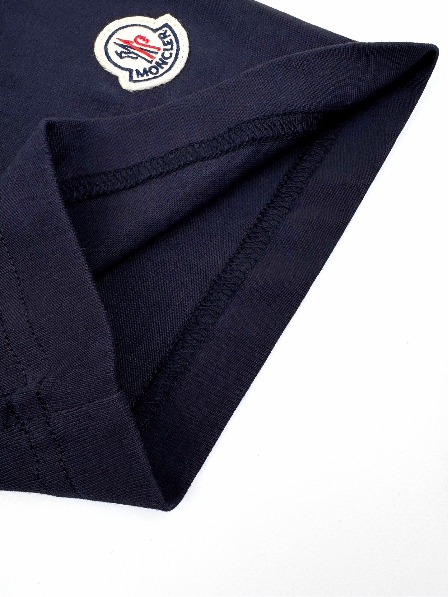 moncler archivo t shirt blauw