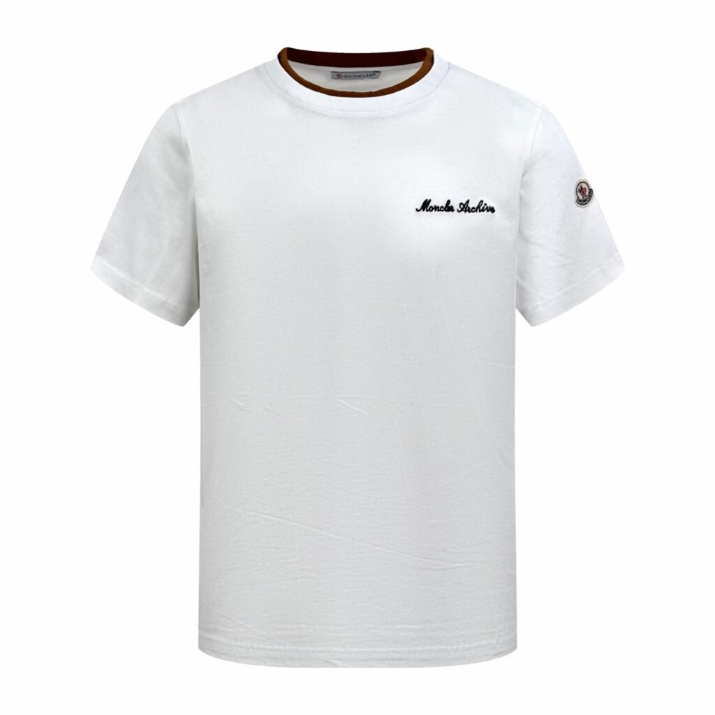 moncler archivo t shirt blauw