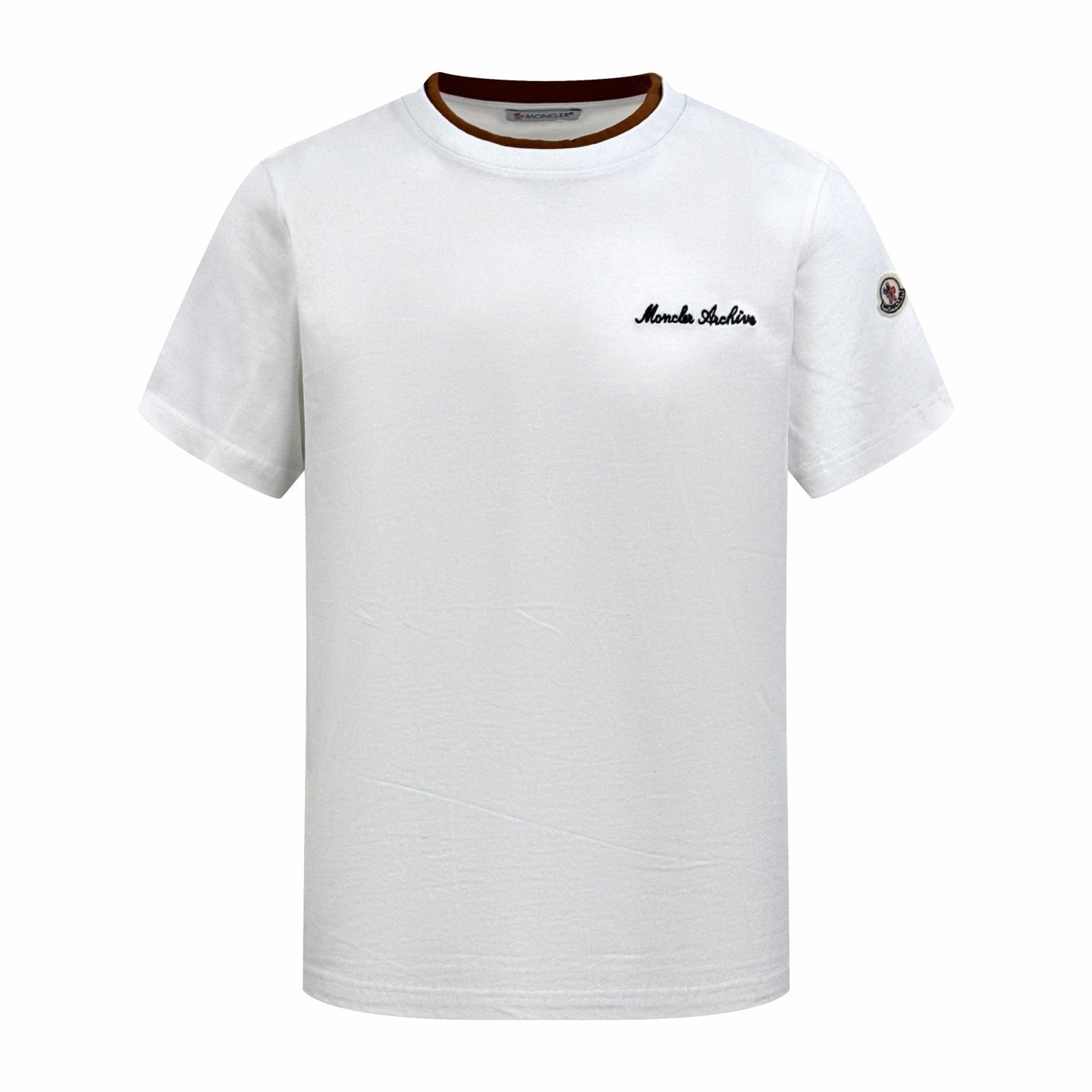 moncler archivo t shirt blauw