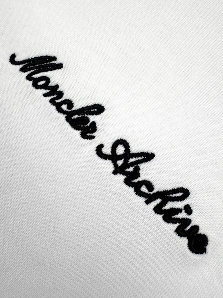 moncler archivo t shirt blauw