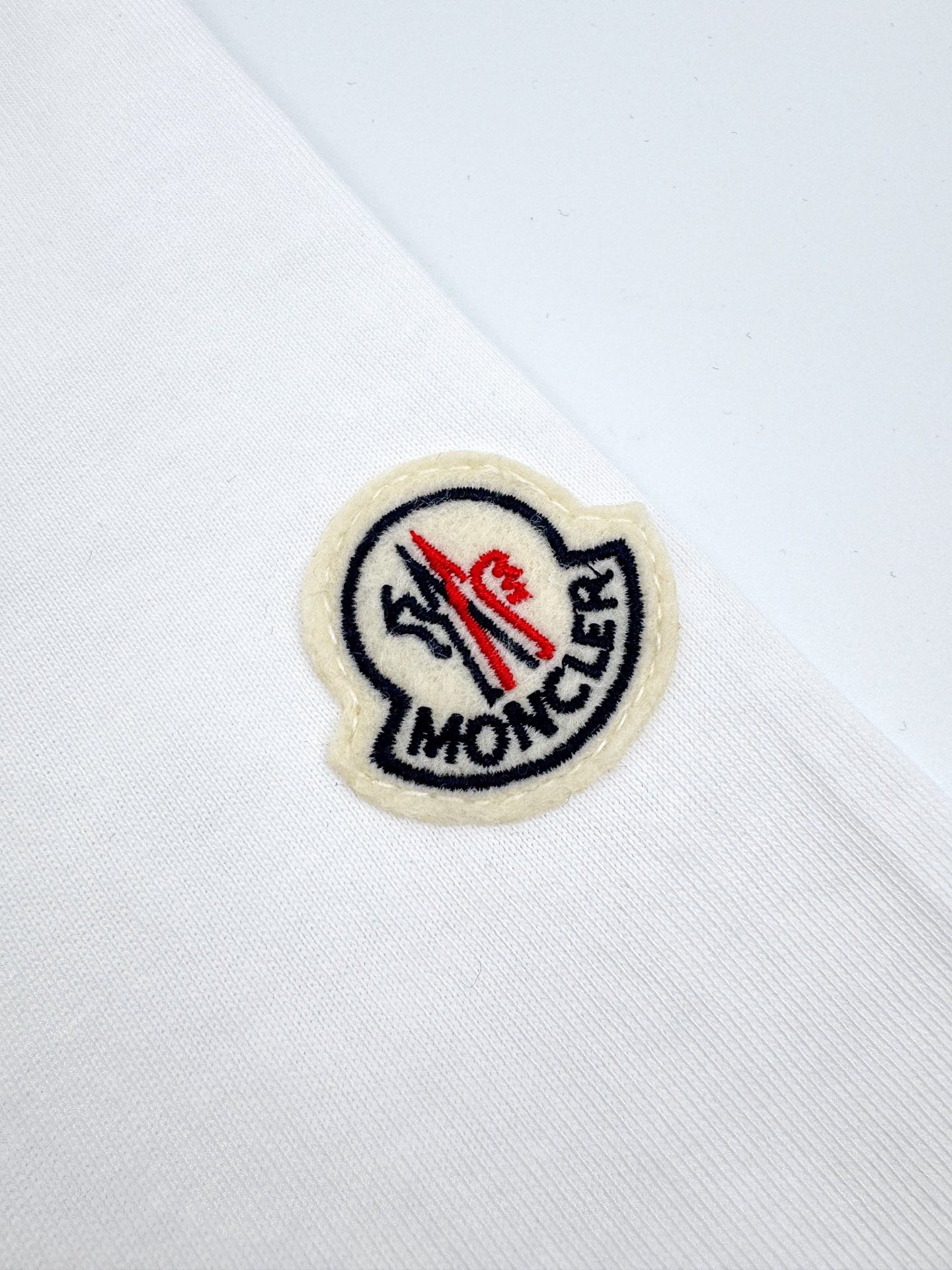 moncler archivo t shirt blauw