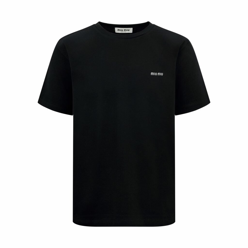 miu miu blauwe shirt