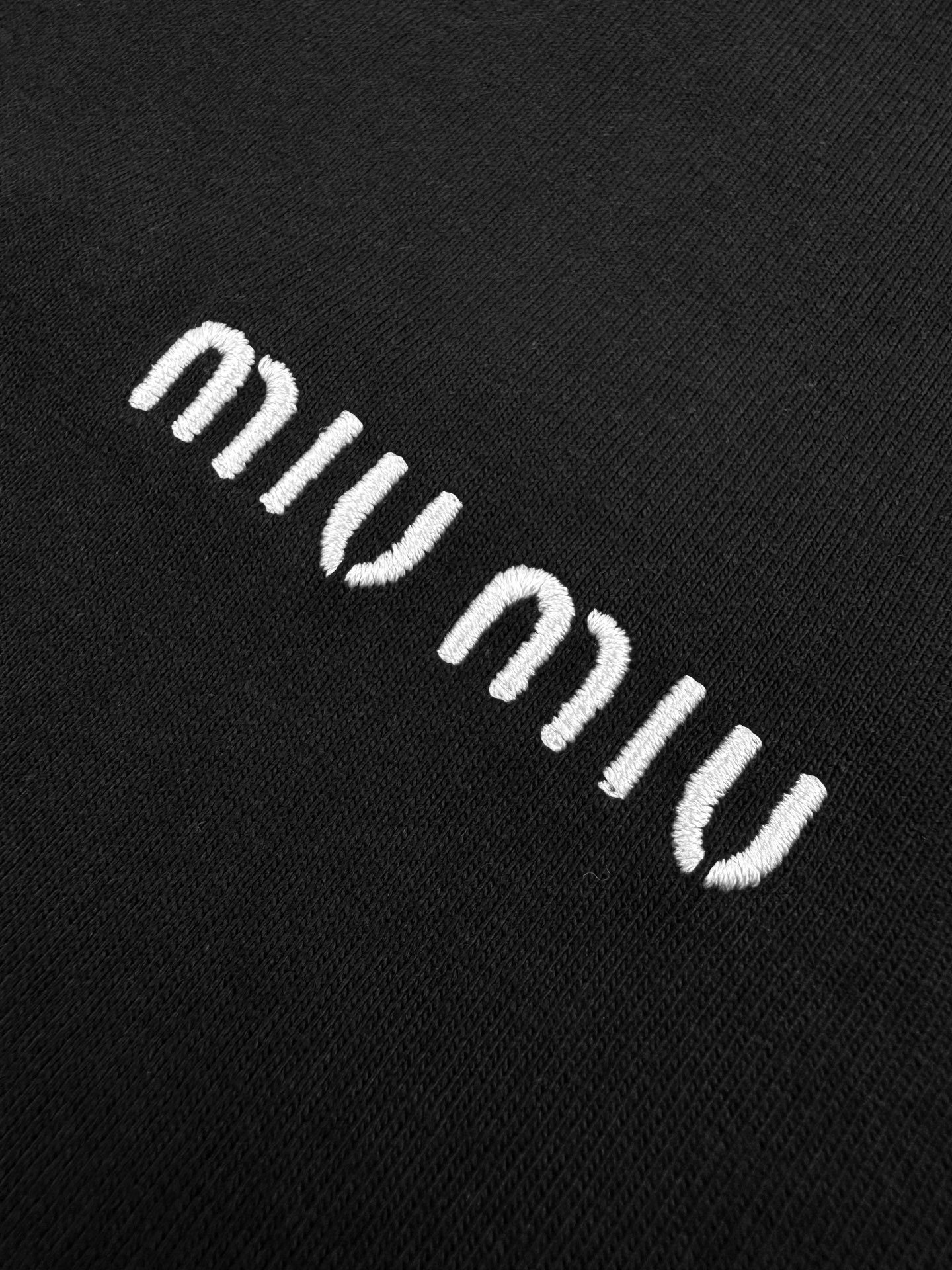 miu miu blauwe shirt