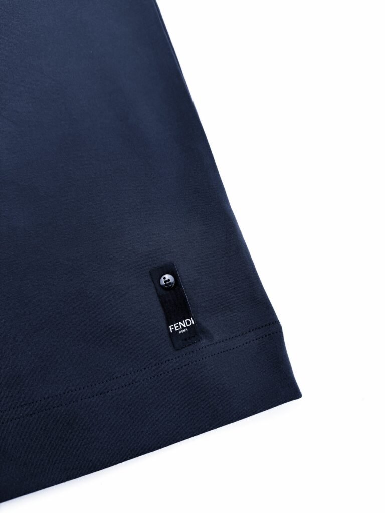 fendi jersey t shirt zwart (copy)
