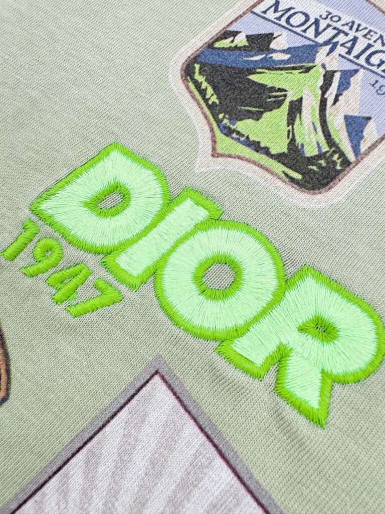 dior mountain t shirt 1947 collectie zwart (copy)