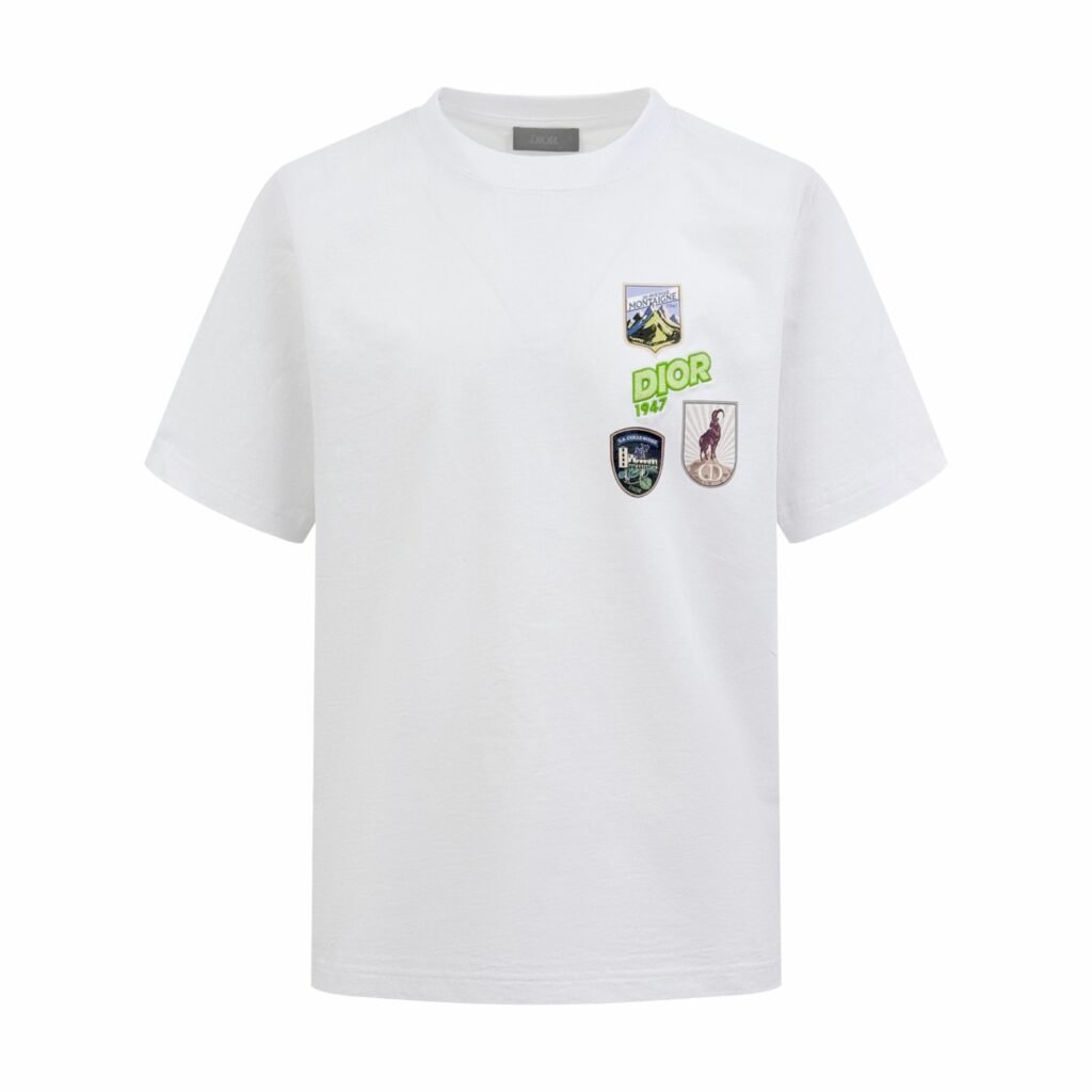 dior mountain t shirt 1947 collectie mint groen (copy)