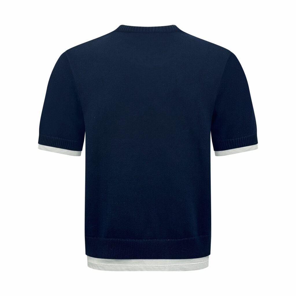 fendi t shirt zip zwart (copy)