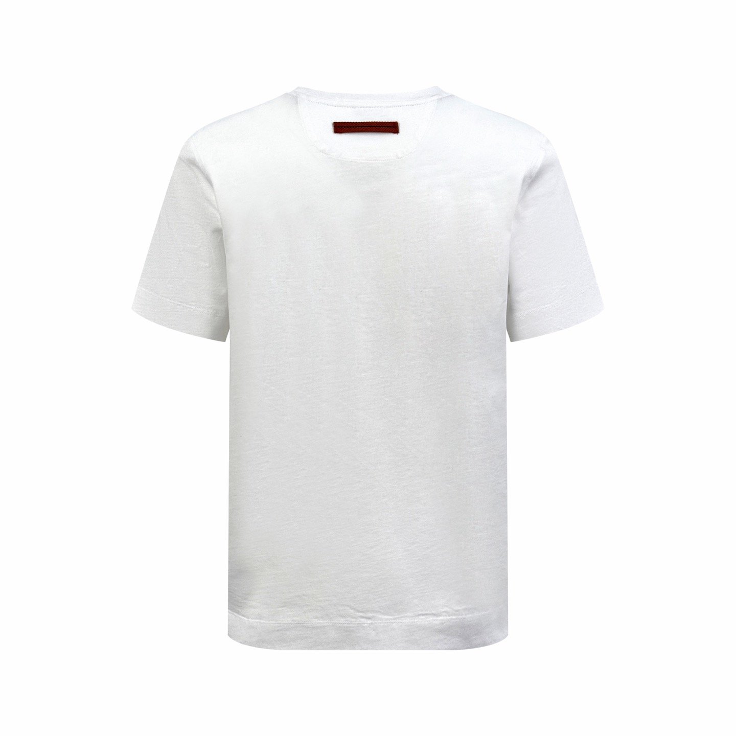 prada logo embroided t shirt zwart (copy)