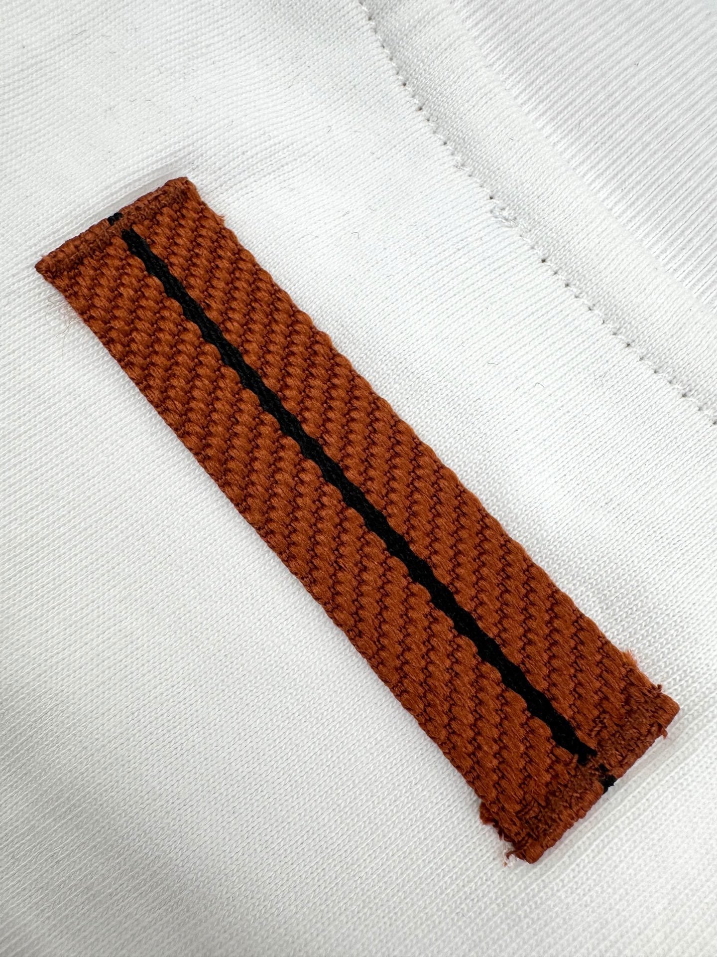 prada logo embroided t shirt zwart (copy)