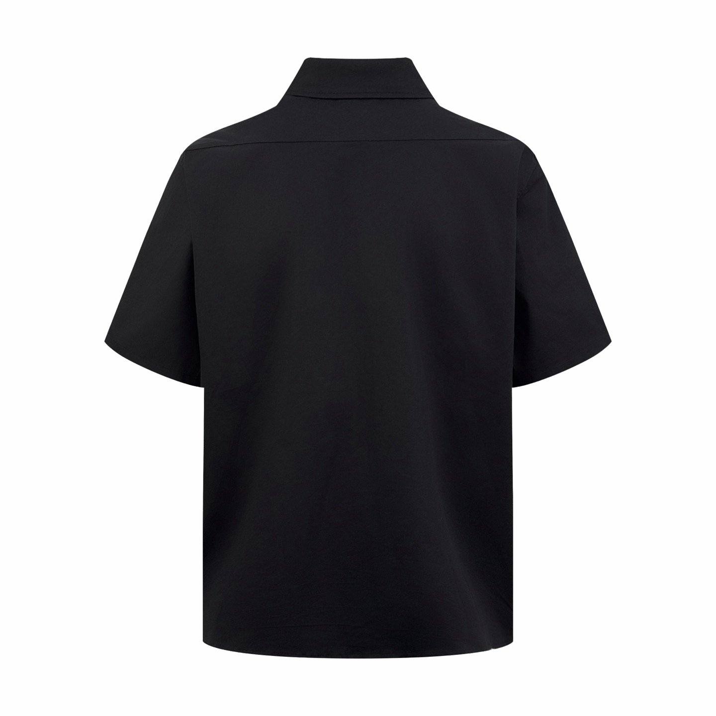 moncler polo piqué met geborduurd logo zwart (copy)