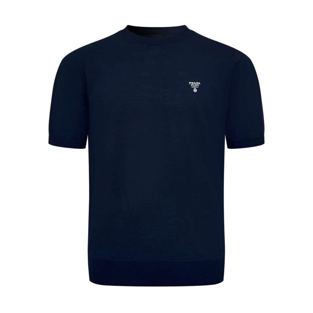 prada crewneck t shirt wit (copy)