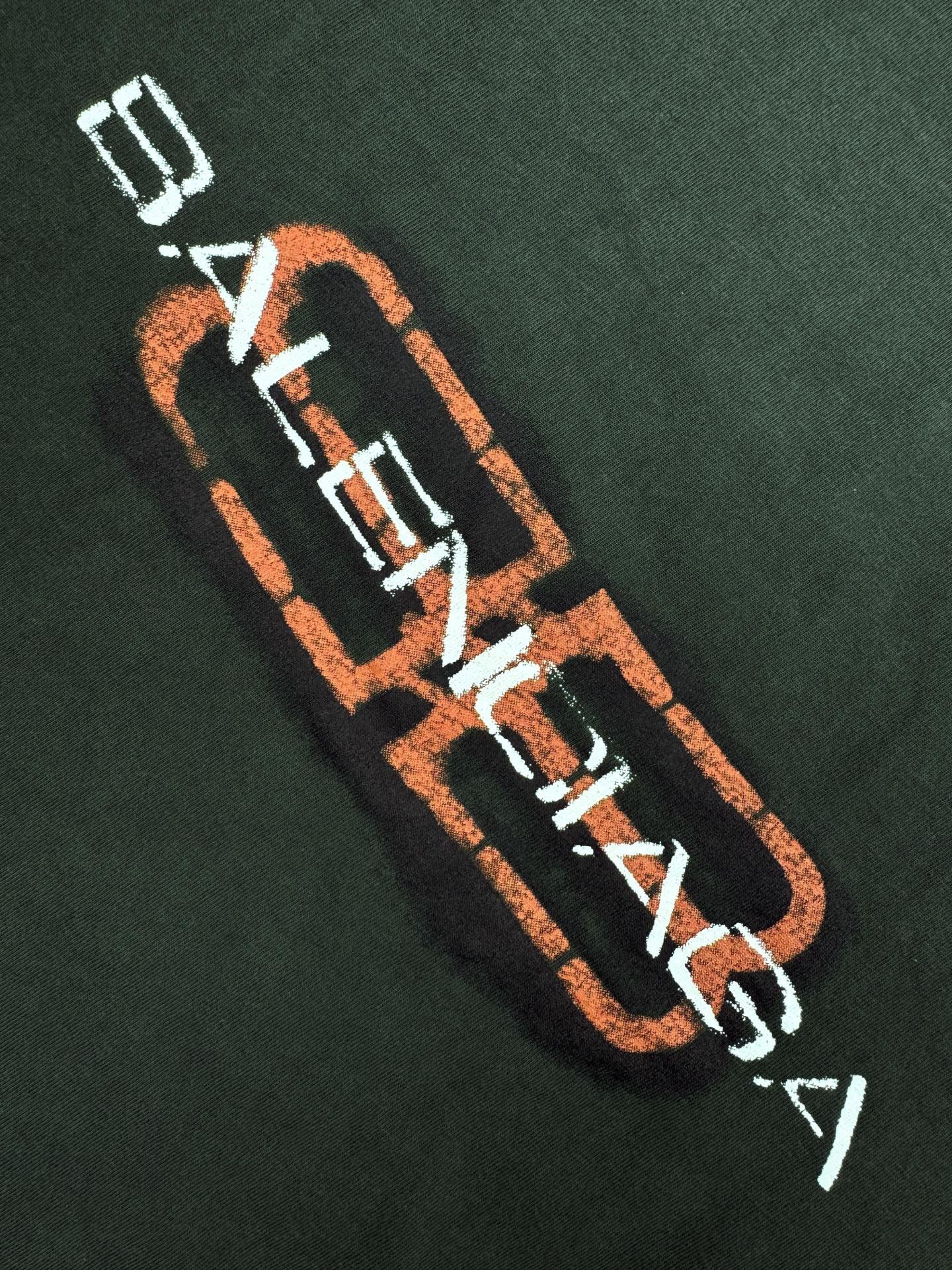 fendi motief t shirt zwart (copy)