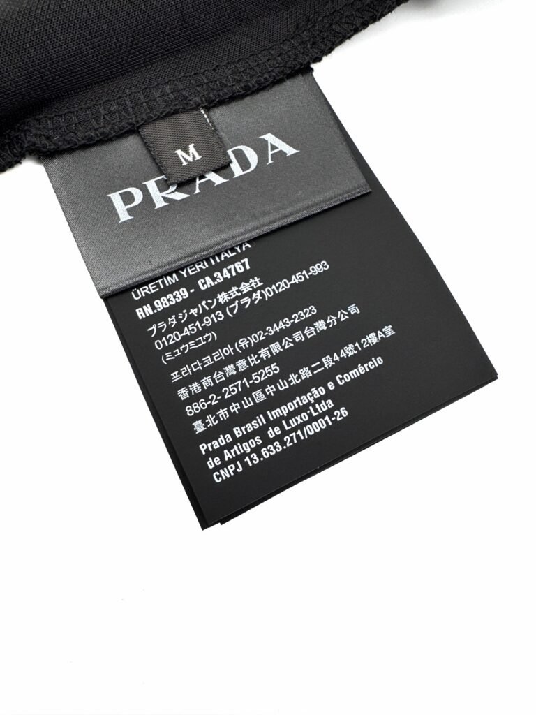 fendi motief t shirt zwart (copy)