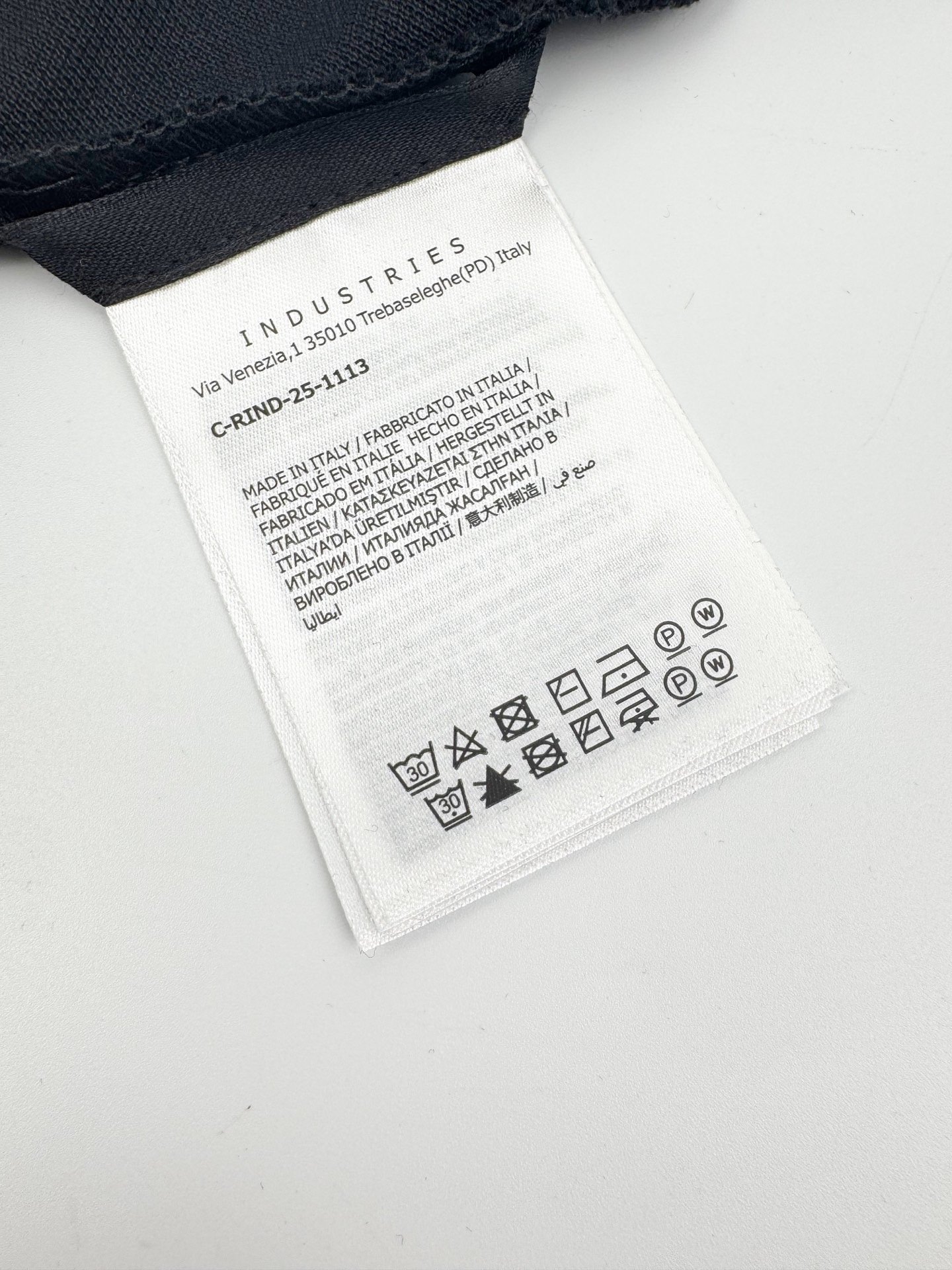 fendi motief t shirt zwart (copy)