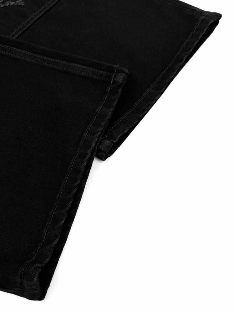 louis vuitton monogram destroy denim pants