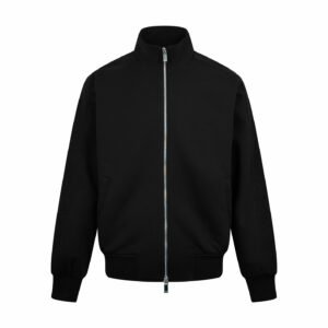 dior zip up cardigan