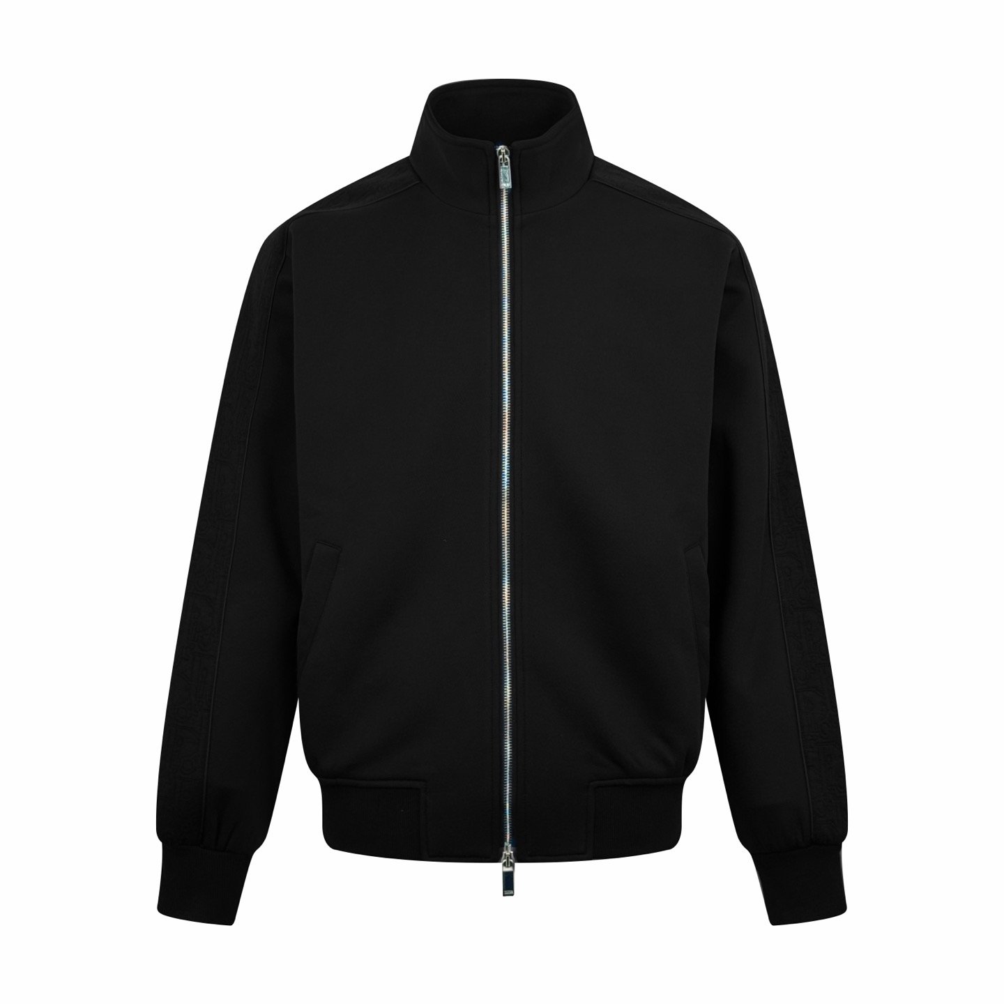 dior zip up cardigan