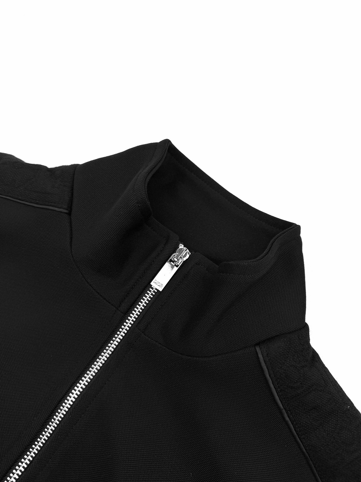 dior zip up cardigan