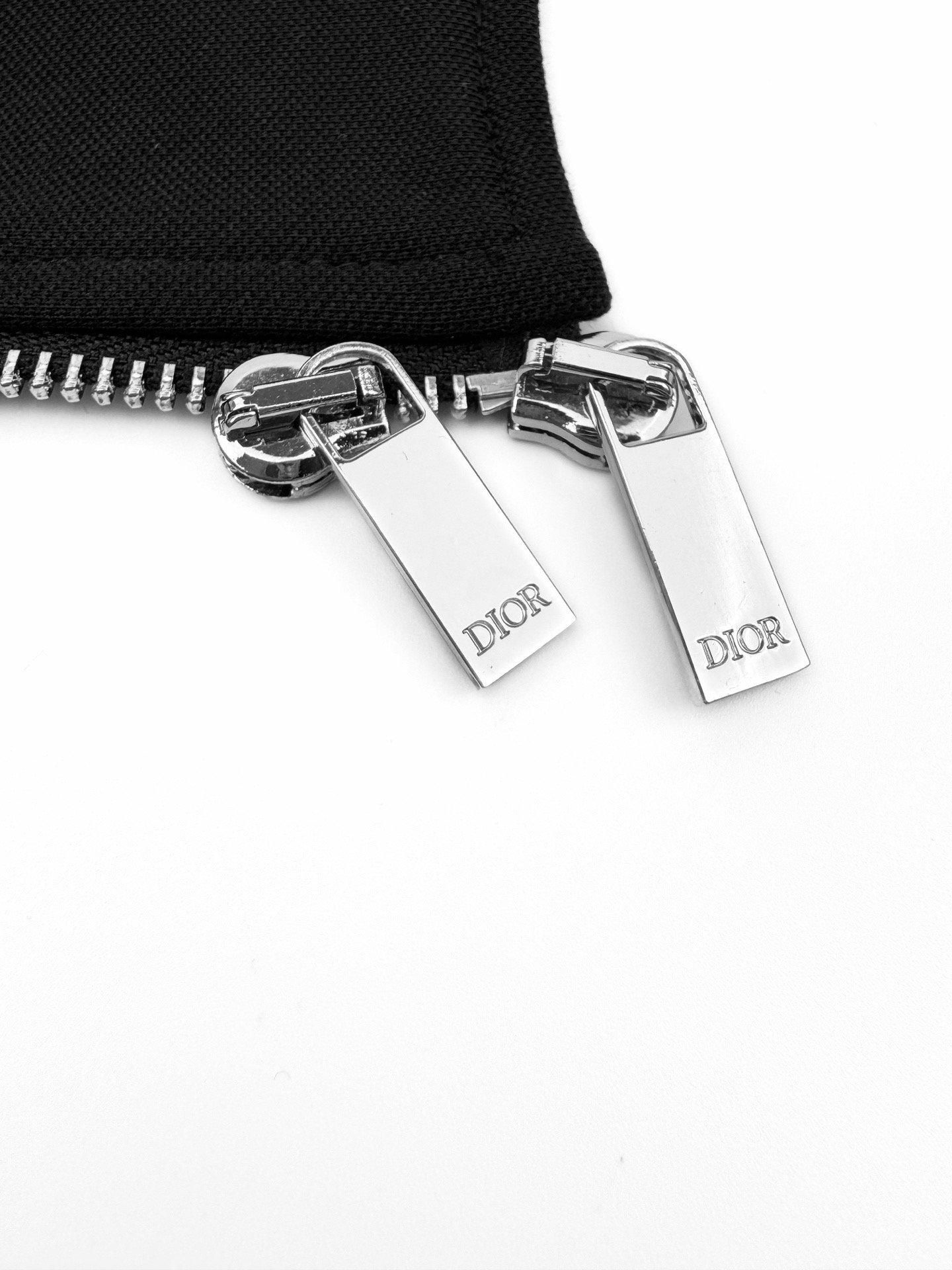 dior zip up cardigan