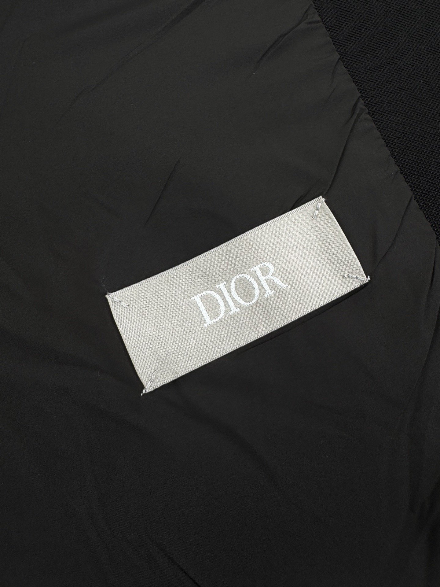 dior zip up cardigan