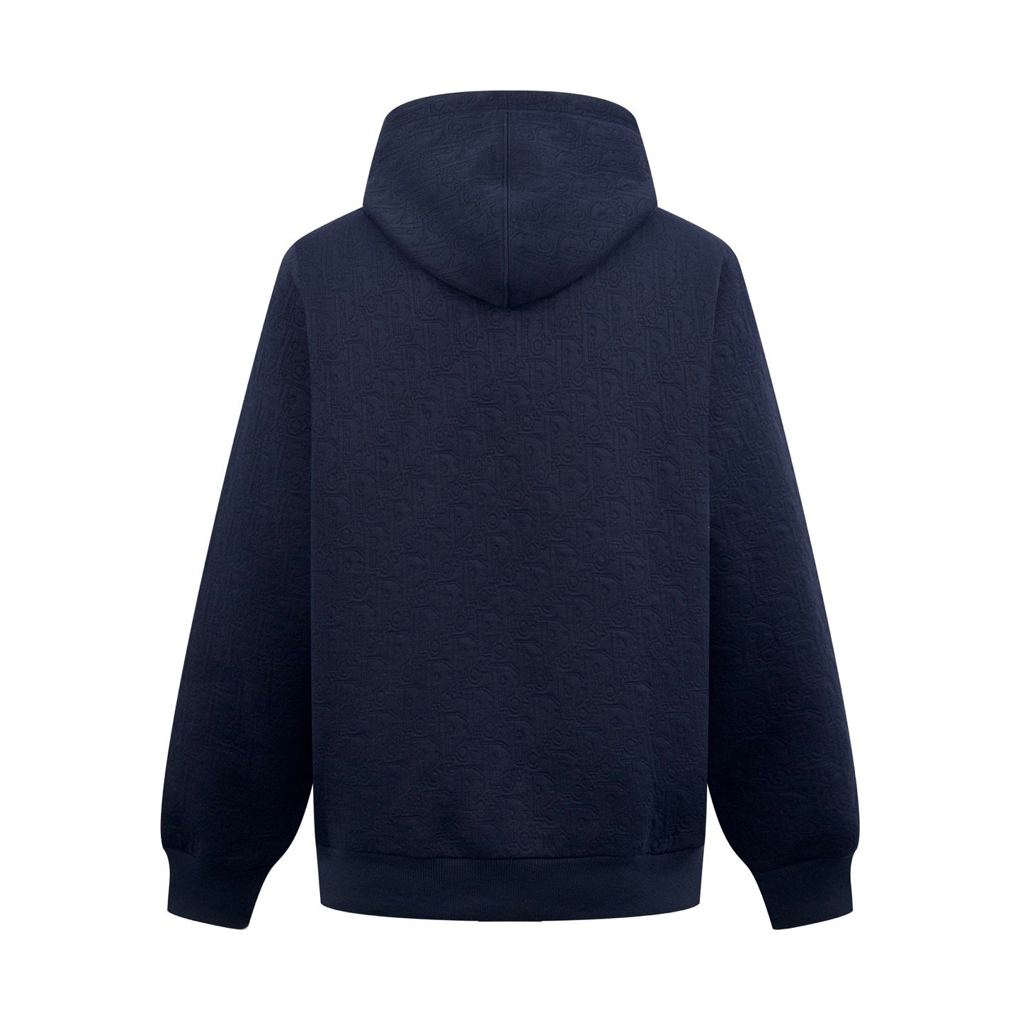 dior oblique hoodie blauw