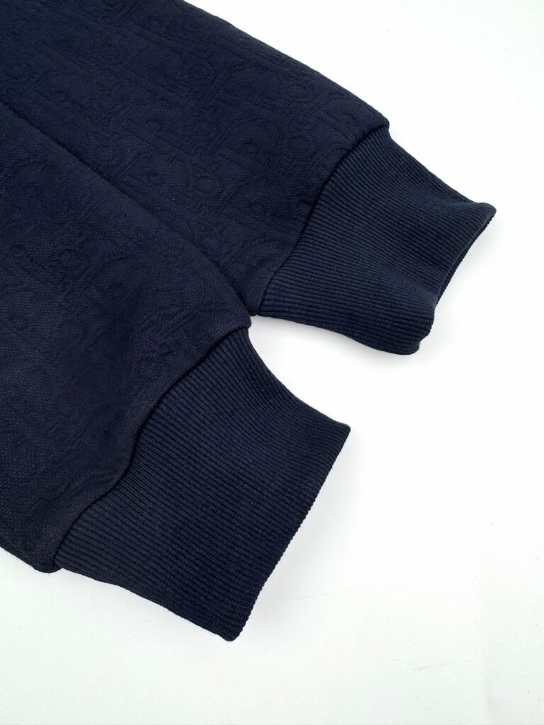 dior oblique hoodie blauw