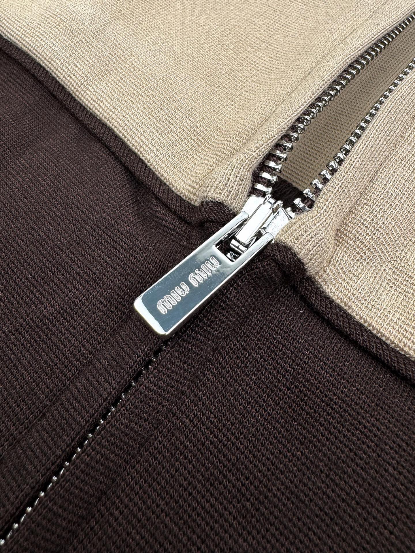 miu miu knitted cuffs trainingspak