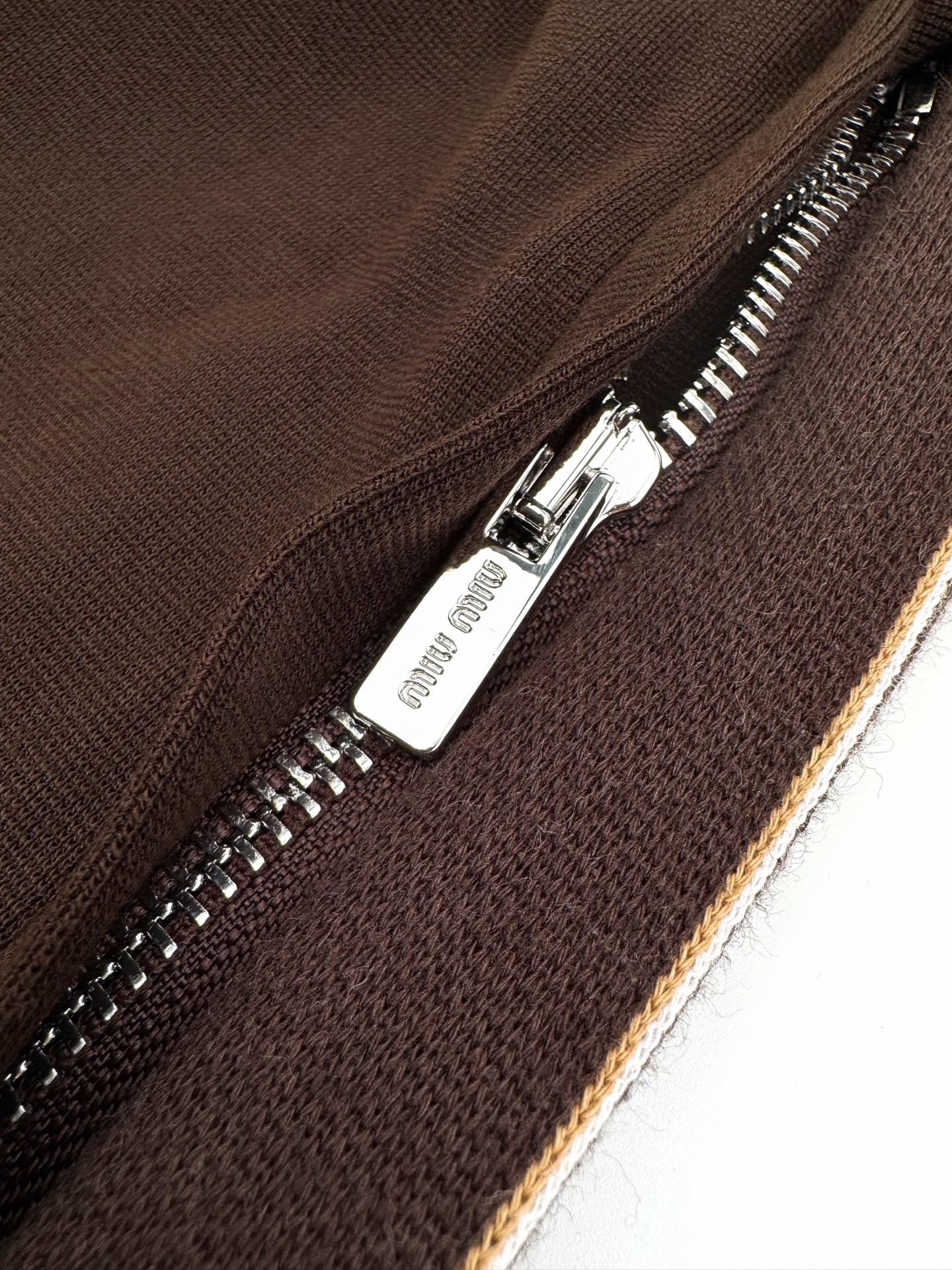 miu miu knitted cuffs trainingspak