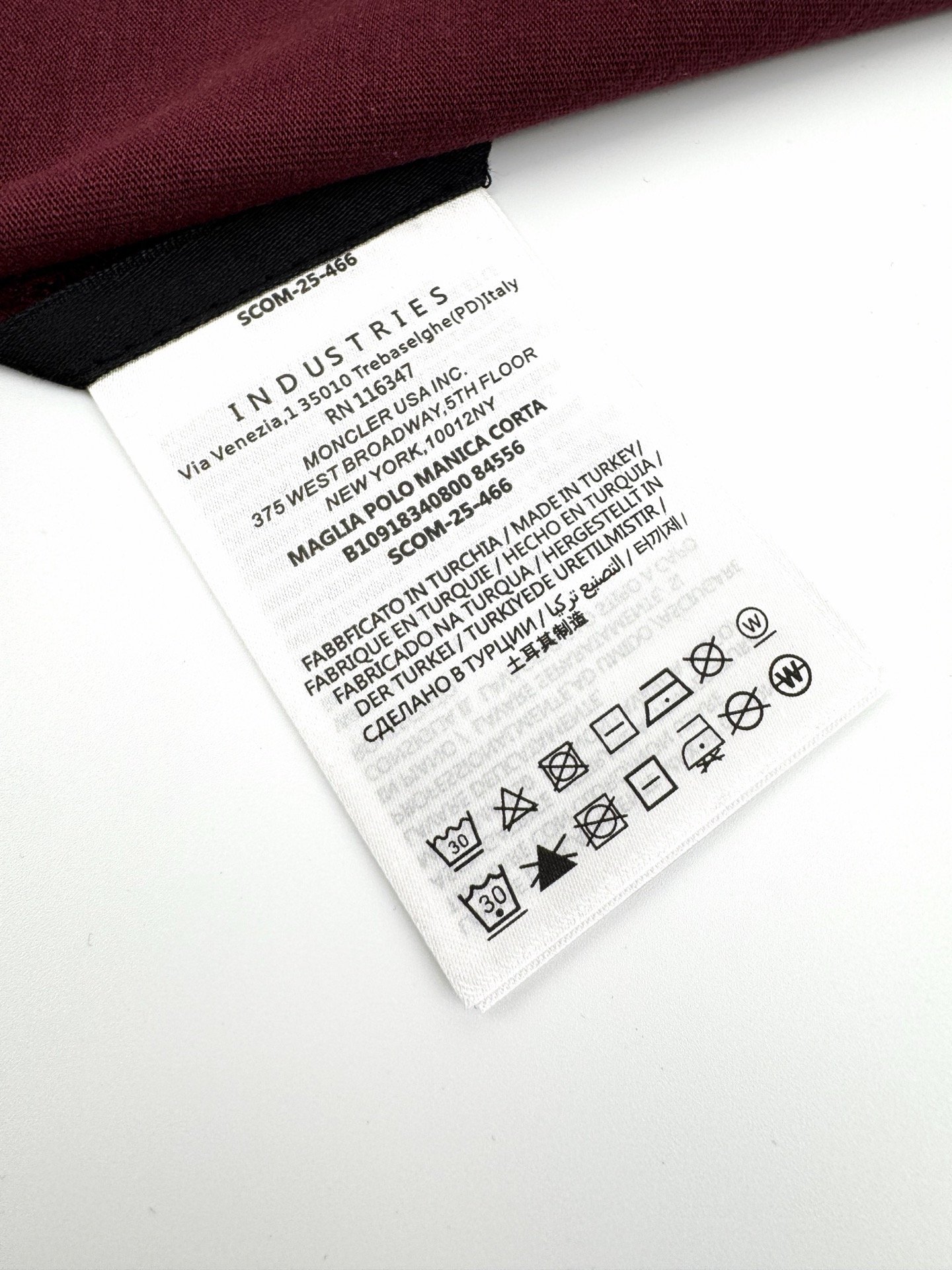 fendi motief t shirt zwart (copy)