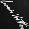 embossed louis vuitton t shirt zwart (copy)