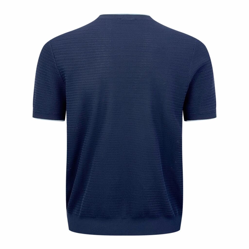 prada short sleeve t shirt blauw