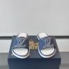 louis vuitton waterfront mule zwart