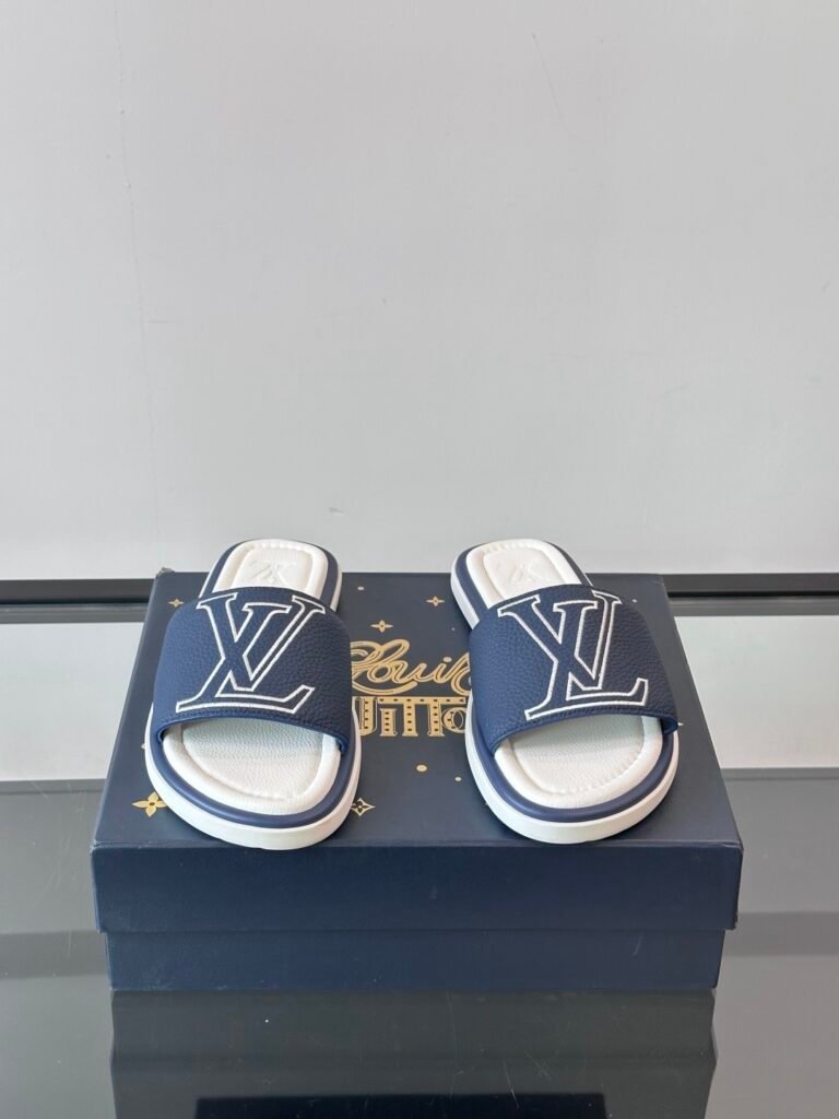 louis vuitton waterfront mule zwart