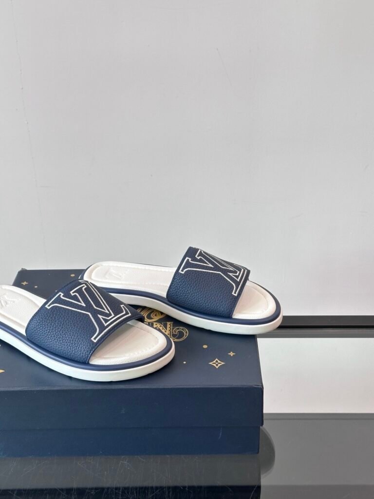 louis vuitton waterfront mule zwart