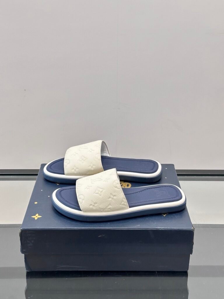 louis vuitton waterfront mule zwart