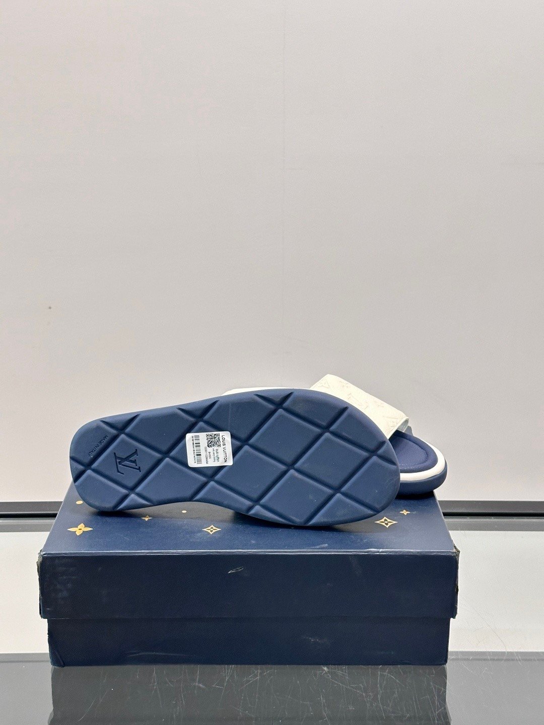 louis vuitton waterfront mule zwart
