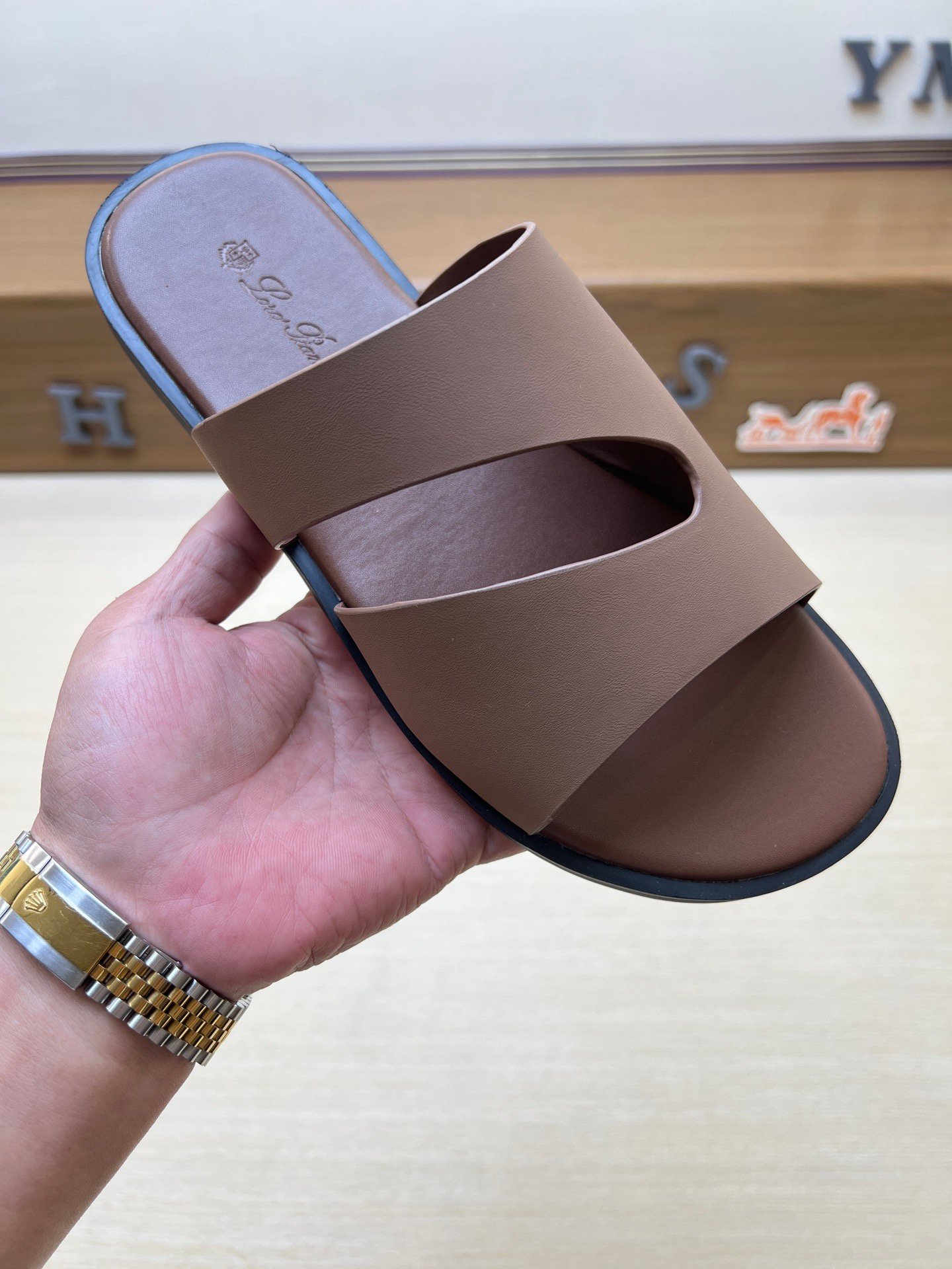 hermès chypre sandal zwart