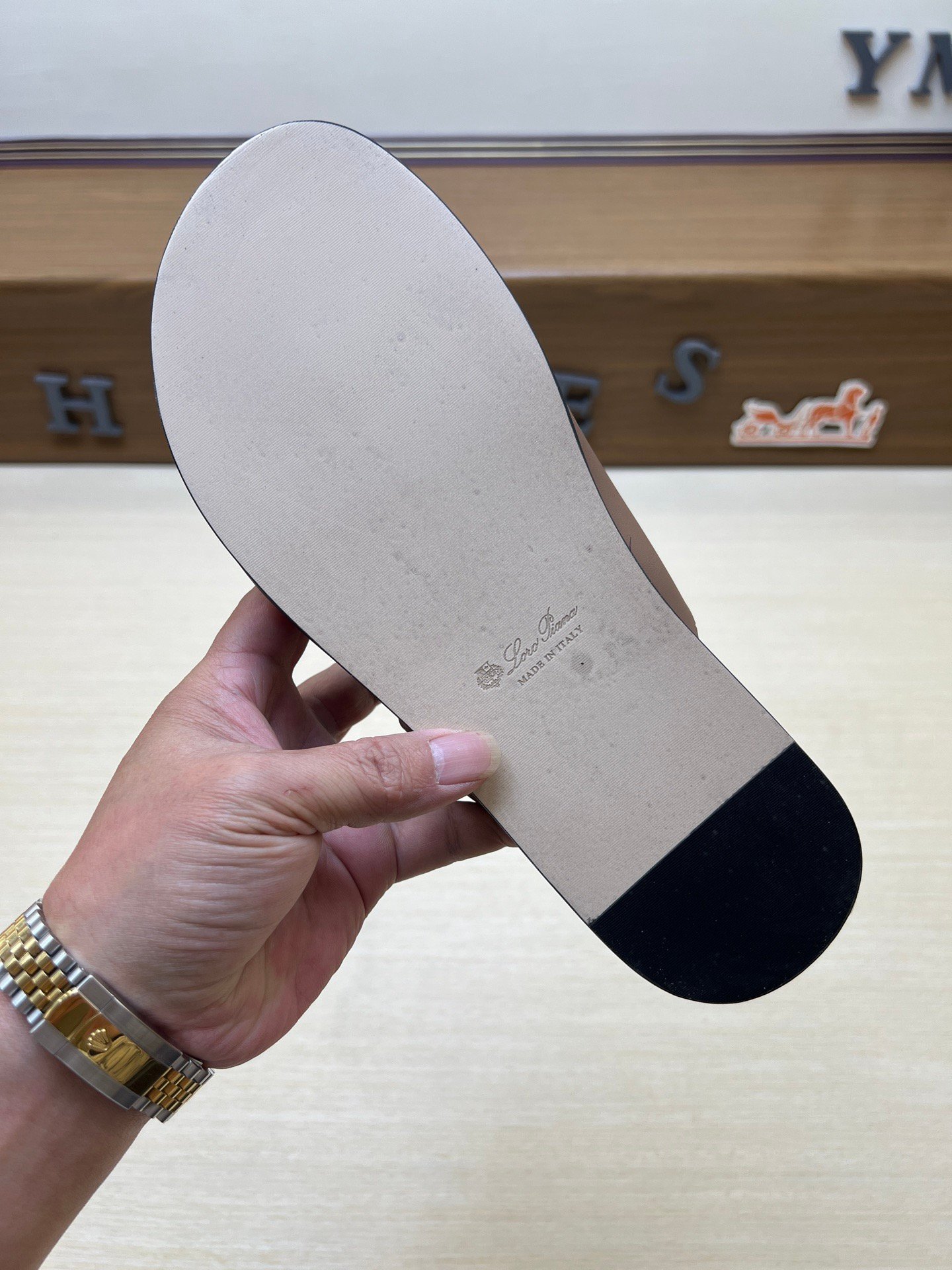 hermès chypre sandal zwart